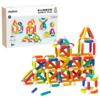 Конструктор Mideer Цилиндры радужного цвета Классический/ Разноцветный