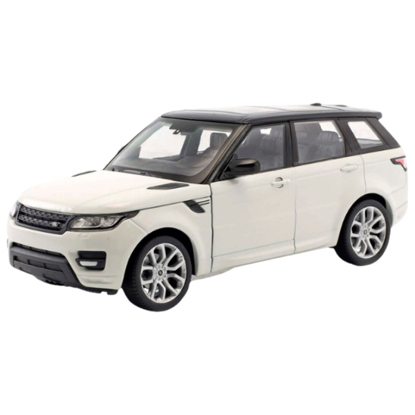 Mașină de colecţie Welly LAND ROVER RANGE ROVER SPORT 24059W Black White photo 1
