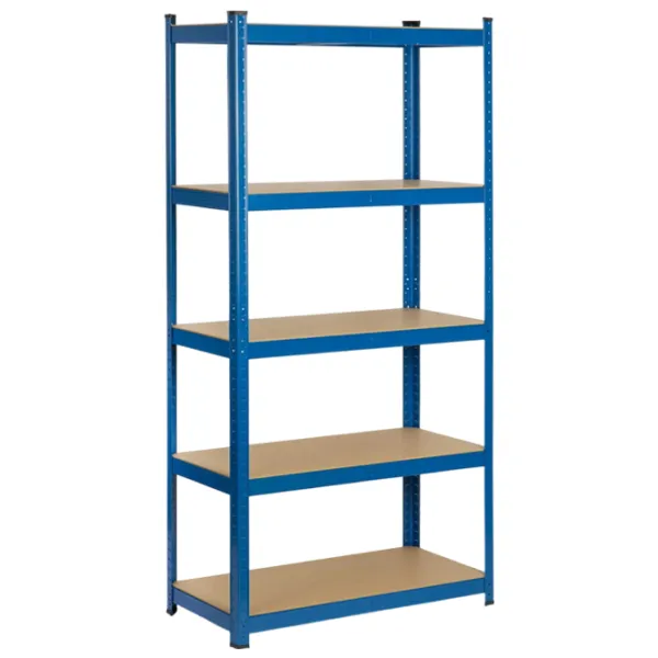 Стеллаж Humberg 5488973 180см x 90см x 40см cm/ МДФ/ Синий photo 1