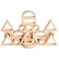 Конструктор VIGA 44562 Фигуры/ Бежевый