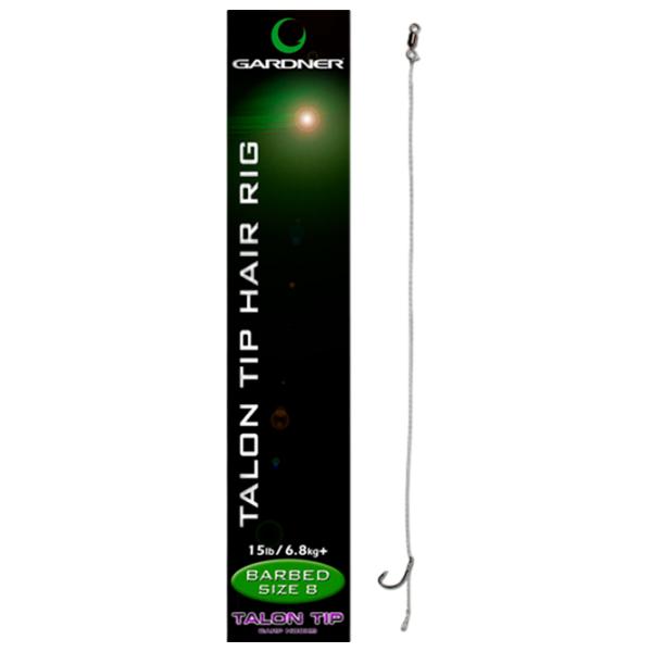 Lesă pentru pescuit Gardner TALON TIP HAIR RIG BARBED 1/ 6.8 kg photo 1