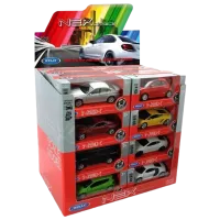 Mașină de colecţie Welly 44000-24CWD(23A) Black Multicolor