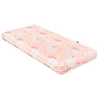 Матрасик для коляски KikkaBoo Mattress DayDream Хлопок, полиэстер , Полиэстер/ Звезды/ Персиковый