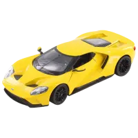 Mașină de colecţie Welly 2017 FORD GT RS 24082 Black Yellow