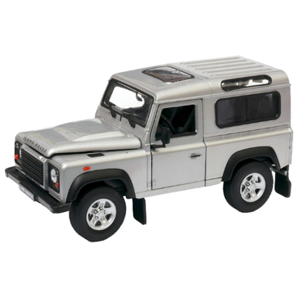 Mașină de colecţie Welly Land Rover Defender 22498 Black Gray photo 1 Mașină de colecţie Welly Land Rover Defender 22498 Black Gray photo 1