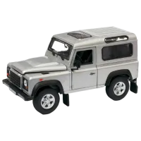 Mașină de colecţie Welly Land Rover Defender 22498 Black Gray
