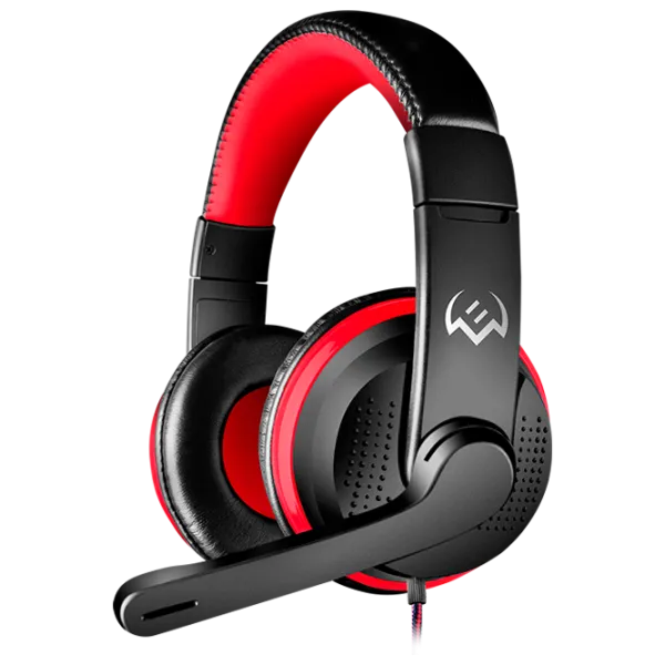 Căști Sven AP-G112MV Red Black Cu fir/ Gaming photo 1