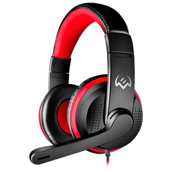 Căști Sven AP-G112MV Red Black Cu fir/ Gaming photo 1