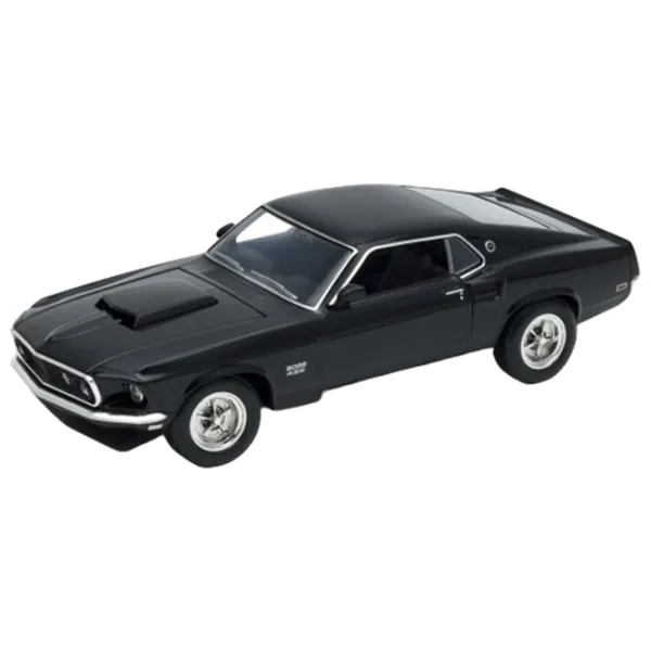 Mașină de colecţie Welly 1969 FORD MUSTANG BOSS 429 24067 Black Black photo 1