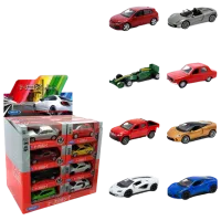 Mașină de colecţie Welly 49720-24CWD(23C) Black Multicolor