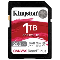 Карта памяти Kingston Canvas React Plus 1 ТБ SD/ UHS-II