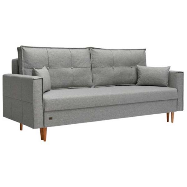 Canapea Oshn Optima Kapri (5713008) Pânză de iută/ Light Gray photo 1