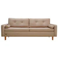 Canapea Oshn Skandinaviya (5712267) Velur/ Beige