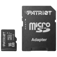 Card memorie Patriot LX Series 16 GB MicroSD/ Class10