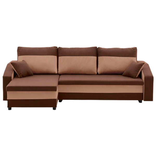 Canapea de colț Magnifico Hewlet Foam Mikro 20/ 05 (5702274) Velur/ Brown photo 1 Canapea de colț Magnifico Hewlet Foam Mikro 20/ 05 (5702274) Velur/ Brown photo 1