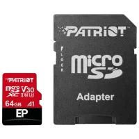 Карта памяти Patriot EP Series 64 ГБ MicroSD/ Class10