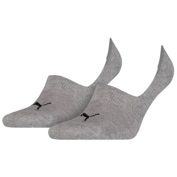 Ciorapi unisex Puma Footie 2Unisex 35-38/ Grey photo 1
