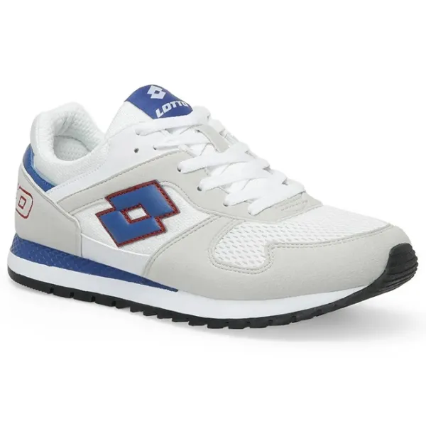 Adidași pentru bărbați Lotto Runner Plus I 3FX 43/ White photo 1 Adidași pentru bărbați Lotto Runner Plus I 3FX 43/ White photo 1