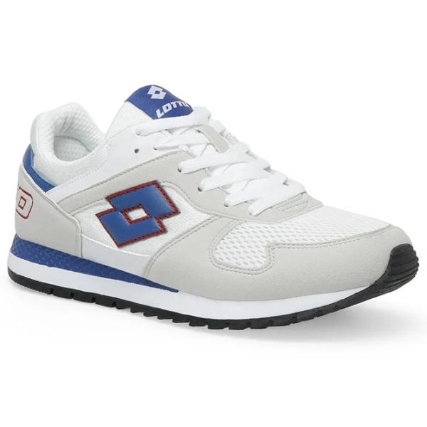 Adidași pentru bărbați Lotto Runner Plus I 3FX 43/ White photo 1 Adidași pentru bărbați Lotto Runner Plus I 3FX 43/ White photo 1