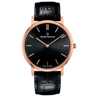 Ceas de mână pentru bărbați Claude Bernard 20214 37R NIR Cuarț/ 39 mm