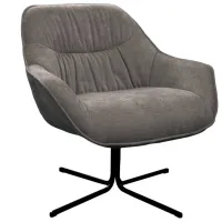 Fotoliu de birou DecoPrim Madrid Catifea/ Brown