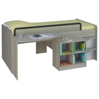 Pat pentru copii Polini Kids 80 x 190 cm/ PAL/ White