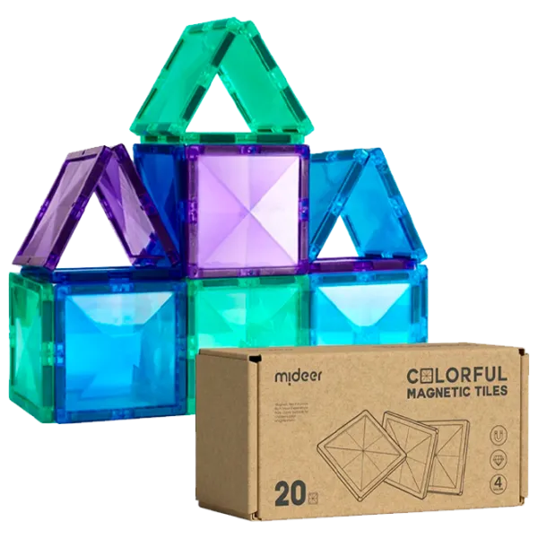 Конструктор Mideer Geometric Shapes Фигуры/ Разноцветный photo 1