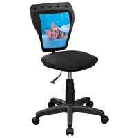 Fotoliu de birou DecoPrim Ministyle GTS AB-04 TA 7 Black