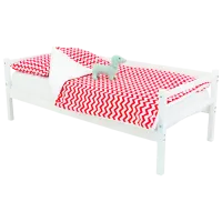 Pat pentru copii Belmarco Svogen 70 x 160 cm/ Masiv/ White