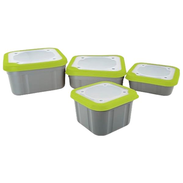 Cutie de pescuit Matrix Bait Boxes Solid Top 1.2 l/ Grey photo 1
