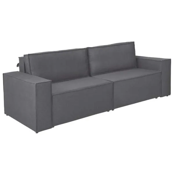 Canapea Modern Kvadro (5682429) Microfibră/ Dark Gray photo 1