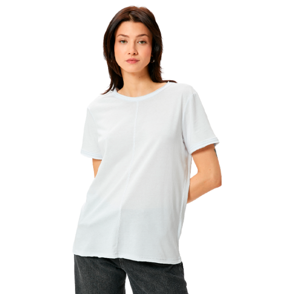 Tricou pentru femei Koton 4SAK50147EK 100% bumbac/ White photo 1