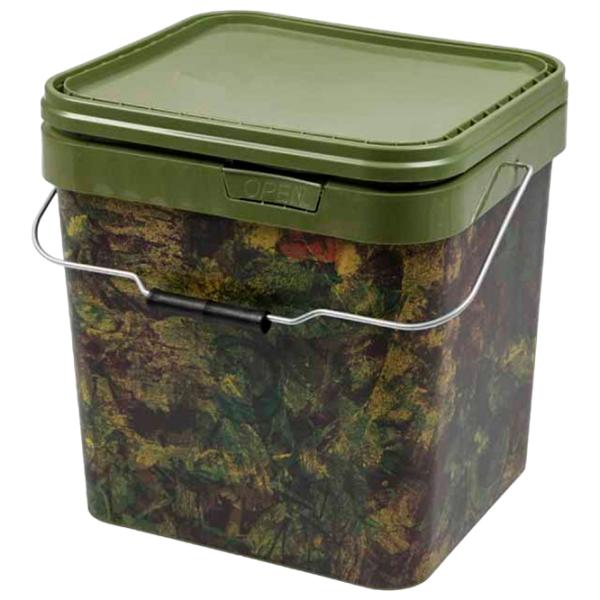 Găleată de pescuit Gardner CAMO BUCKETS 10 l/ Green photo 1