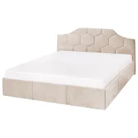 Кровать Modern Monica Alaska 01 160 x 200 см / Массив / Бежевый