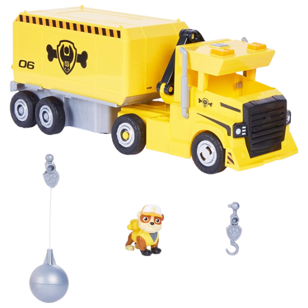 Машинка Spin Master Paw Patrol Rubble X-Treme 6064242 Серый Желтый photo 1 Машинка Spin Master Paw Patrol Rubble X-Treme 6064242 Серый Желтый photo 1