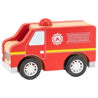 Машинка VIGA Fire car 44512 Черный Красный