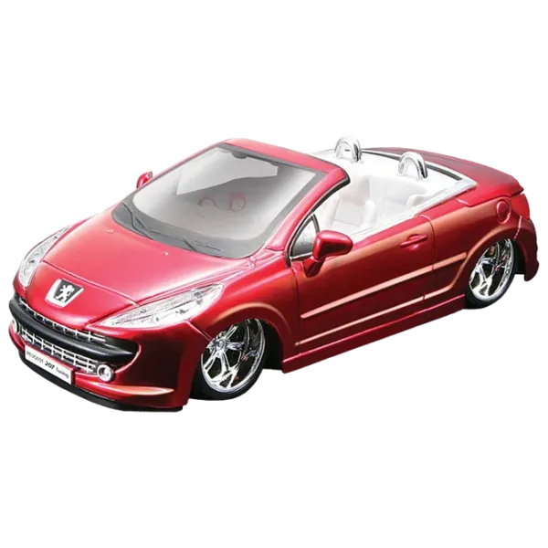 Mașină Bburago Peugeot 207 Epure 18-42005 Black Multicolor photo 1