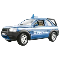 Mașină Bburago Freelander Polizia (1999) 18-25045 Black Blue