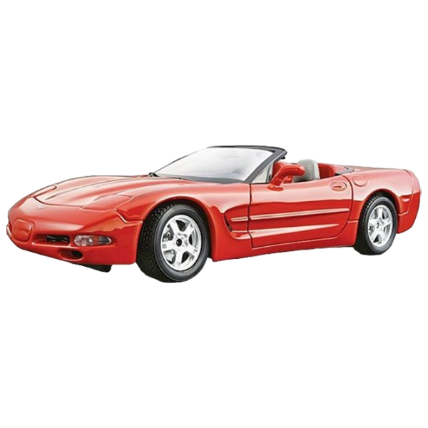 Mașină Bburago Chevrolet Corvette cabrio (1998) 18-25040 Black Red photo 1 Mașină Bburago Chevrolet Corvette cabrio (1998) 18-25040 Black Red photo 1