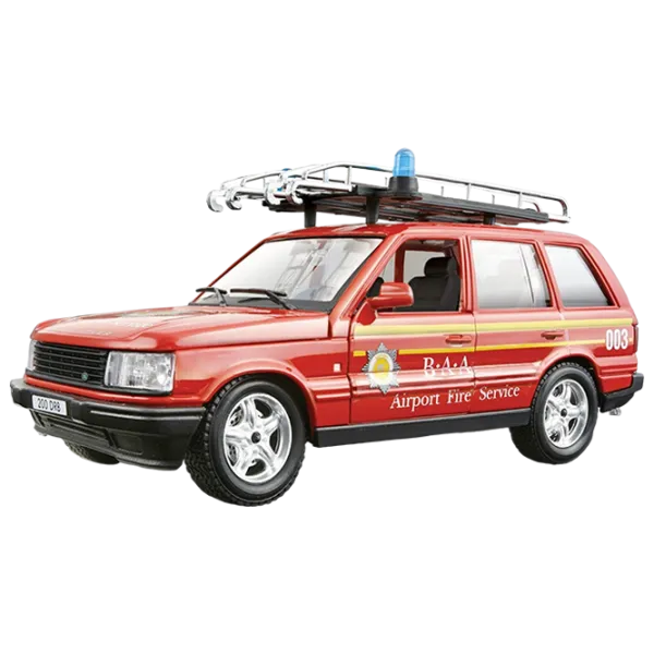 Mașină Bburago Range Rover fire (1994) 18-25030 Black Red photo 1
