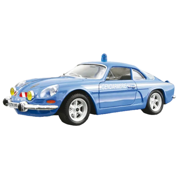 Mașină Bburago Alpine Renault Gendarmerie 18-22035 Black Blue photo 1