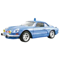 Mașină Bburago Alpine Renault Gendarmerie 18-22035 Black Blue