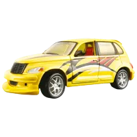 Машинка Bburago Chrysler Pt Cruise 18-23005 Черный Желтый