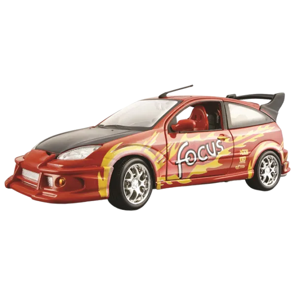 Mașină Bburago Ford Focus 18-23002 Black Red photo 1
