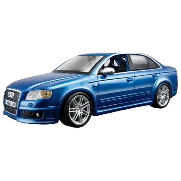 Машинка Bburago Audi RS4 18-21029 Черный Синий photo 1 Машинка Bburago Audi RS4 18-21029 Черный Синий photo 1