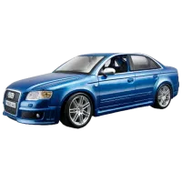 Машинка Bburago Audi RS4 18-21029 Черный Синий