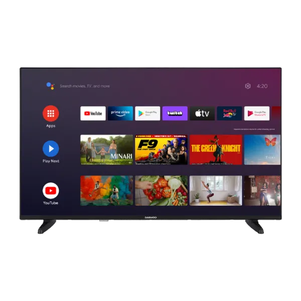 Телевизор Daewoo 43DM72UA 43"/ LED/ 4K/ Smart TV/ Черный photo 1