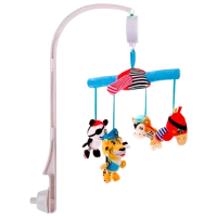 Jucărie pentru pătuțuri și cărucioare Canpol Animals 68/ 036 0+/ Multicolor