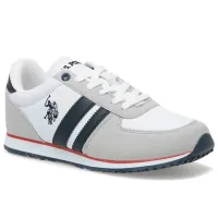 Adidași pentru bărbați U.S. Polo Assn. 2W PLUS 2PR 43/ White