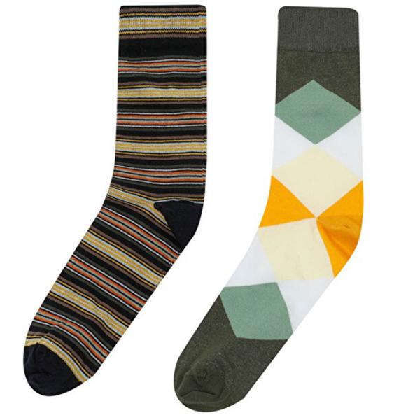 Ciorapi pentru bărbați Polaris Shoes BAKLAVA 2 LI SKT-M 3PR 40-44/ Multicolor photo 1